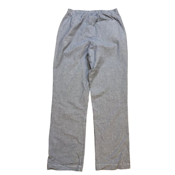 Free People Womens Blue Gingham Check Pants Size Medium NWT - Picture 2 of 7